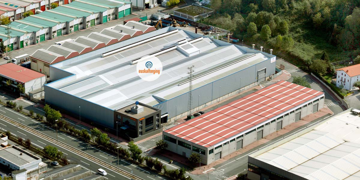 Oficinas centrales y planta de euskalforging en Irura